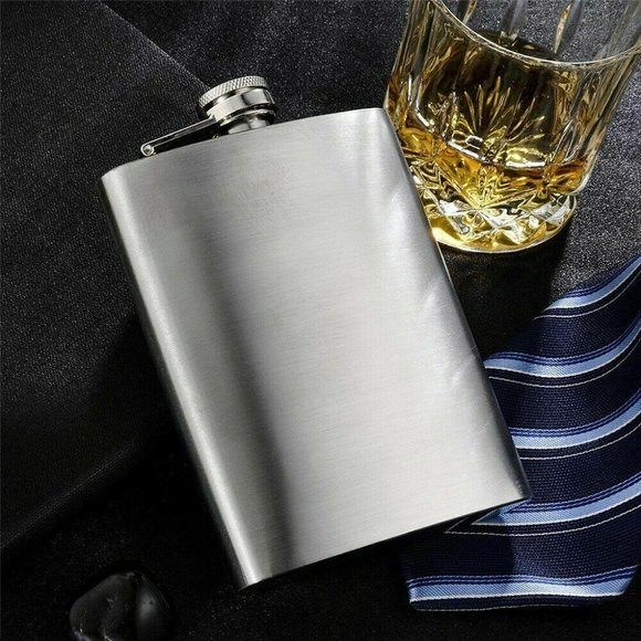 Hip Flask / Pocket Flask / Purse Flask / Liquor Flask 12oz - Picture 9 of 13